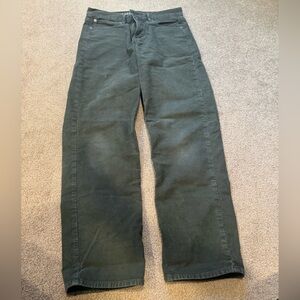 American Eagle 90s straight leg corduroy Pants in Olive